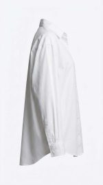 Chemise Blanche Croppée Élégante | Mode Femme Maroc | Orkidia Fashion – Image 3