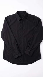 Chemise Noire Élégante AMG - Collection Orkidia Fashion