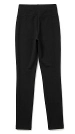 Élégance Décontractée : Pantalon Noir Fluidité – Image 2