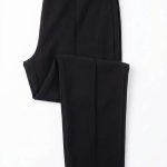 Élégance Décontractée : Pantalon Noir Fluidité