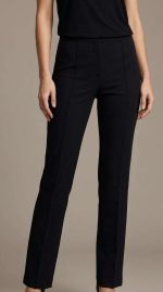 Élégance Décontractée : Pantalon Noir Fluidité – Image 5