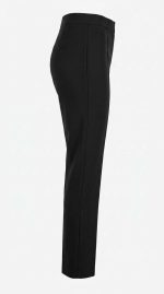 Élégance Décontractée : Pantalon Noir Fluidité – Image 3