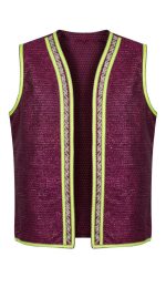 Gilet Beldi Orkidia – Éclat Bohème