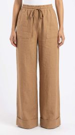 Élégance Lin : Pantalon Décontracté Chic – Image 4