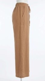 Élégance Lin : Pantalon Décontracté Chic – Image 3