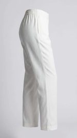 Élégance Intemporelle : Pantalon Blanc Fluide – Image 3