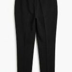 Élégance Intemporelle : Pantalon Noir Coupe Droite
