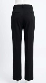 Élégance Intemporelle : Pantalon Tailleur Noir – Image 2
