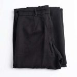 Élégance Intemporelle : Pantalon Tailleur Noir