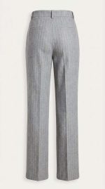 Élégance Texturée : Pantalon Classique Gris – Image 2