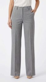 Élégance Texturée : Pantalon Classique Gris – Image 4
