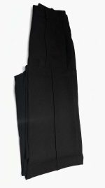 Élégance Intemporelle : Pantalon Tailleur Noir