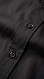 Chemise Oversize Noire Élégante | Orkidia Fashion – Image 5