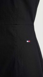 Chemise Noire Tommy Hilfiger - Élégance Classique pour Femme – Image 3