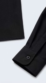 Chemise Noire Tommy Hilfiger - Élégance Classique pour Femme – Image 4