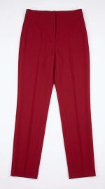 Pantalon Rouge Fluidité Sophistiquée
