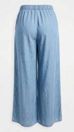 Pantalon Azur Texturé – Élégance Décontractée – Image 2