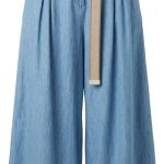 Pantalon Azur Texturé – Élégance Décontractée