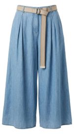 Pantalon Azur Texturé – Élégance Décontractée