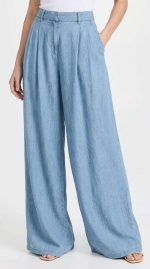 Pantalon Azur Texturé – Élégance Décontractée – Image 3