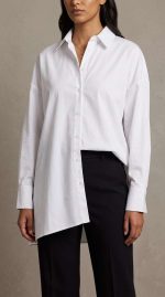 Chemise Oversize Blanche Intemporelle - Orkidia Fashion – Image 8