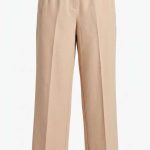 Pantalon Tailleur Beige Intemporel