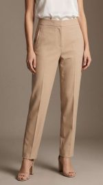Pantalon Droit Beige Intemporel – Image 5