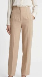 Pantalon Droit Beige Intemporel – Image 4