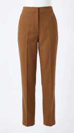 Élégance Châtaigne : Pantalon Droit Sophistiqué