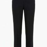 Élégance Intemporelle : Pantalon Droit Noir