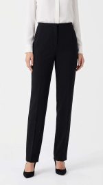 Élégance Intemporelle : Pantalon Droit Noir – Image 4