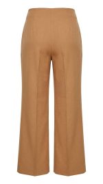 Élégance Intemporelle : Pantalon Droit Camel – Image 2