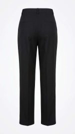 Élégance Intemporelle : Pantalon Noir Taille Haute – Image 2