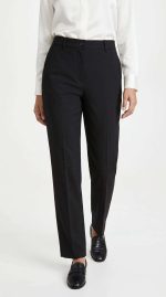 Élégance Intemporelle : Pantalon Noir Taille Haute – Image 6