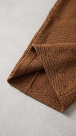 Pantalon en Maille Camel à Détails Tressés – Image 5