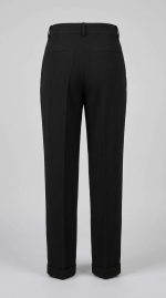 Élégance Intemporelle : Pantalon Tailleur Noir