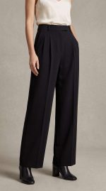 Élégance Intemporelle : Pantalon Tailleur Noir – Image 7