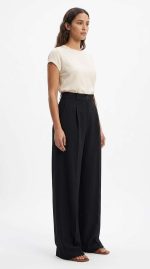Élégance Intemporelle : Pantalon Tailleur Noir – Image 6