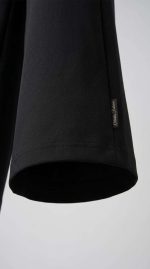 Pantalon Noir Ébène, Boutons Dorés – Image 5