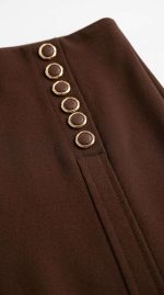 Pantalon Évasé Élégance Dorée – Image 6