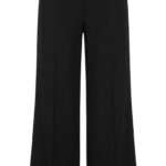 Élégance Intemporelle : Pantalon Noir Coupe Droite