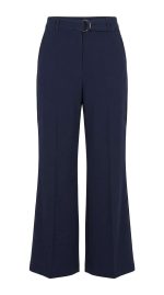 Pantalon Palazzo Élégance Marine