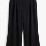 Culotte Pantalon Noir – Fluidité Chic
