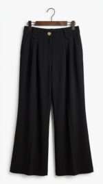Culotte Pantalon Noir – Fluidité Chic