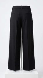 Élégance Intemporelle : Pantalon Noir Ceinture Iconique – Image 2