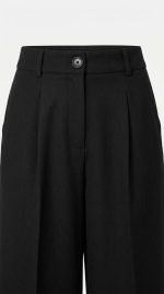 Élégance Intemporelle : Pantalon Noir Ceinture Iconique – Image 5