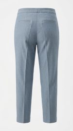 Élégance Marine : Pantalon Rayé Bleu Orkidia – Image 2