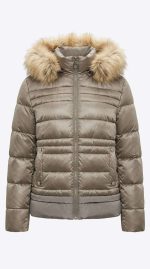 Doudoune Élégance Nomade - Veste Matelassée à Capuche Fourrée