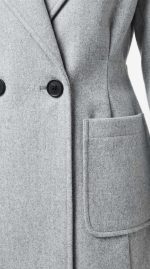 Manteau Oversize Gris en Laine pour Femme | Orkidia Fashion – Image 4