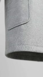 Manteau Oversize Gris en Laine pour Femme | Orkidia Fashion – Image 5